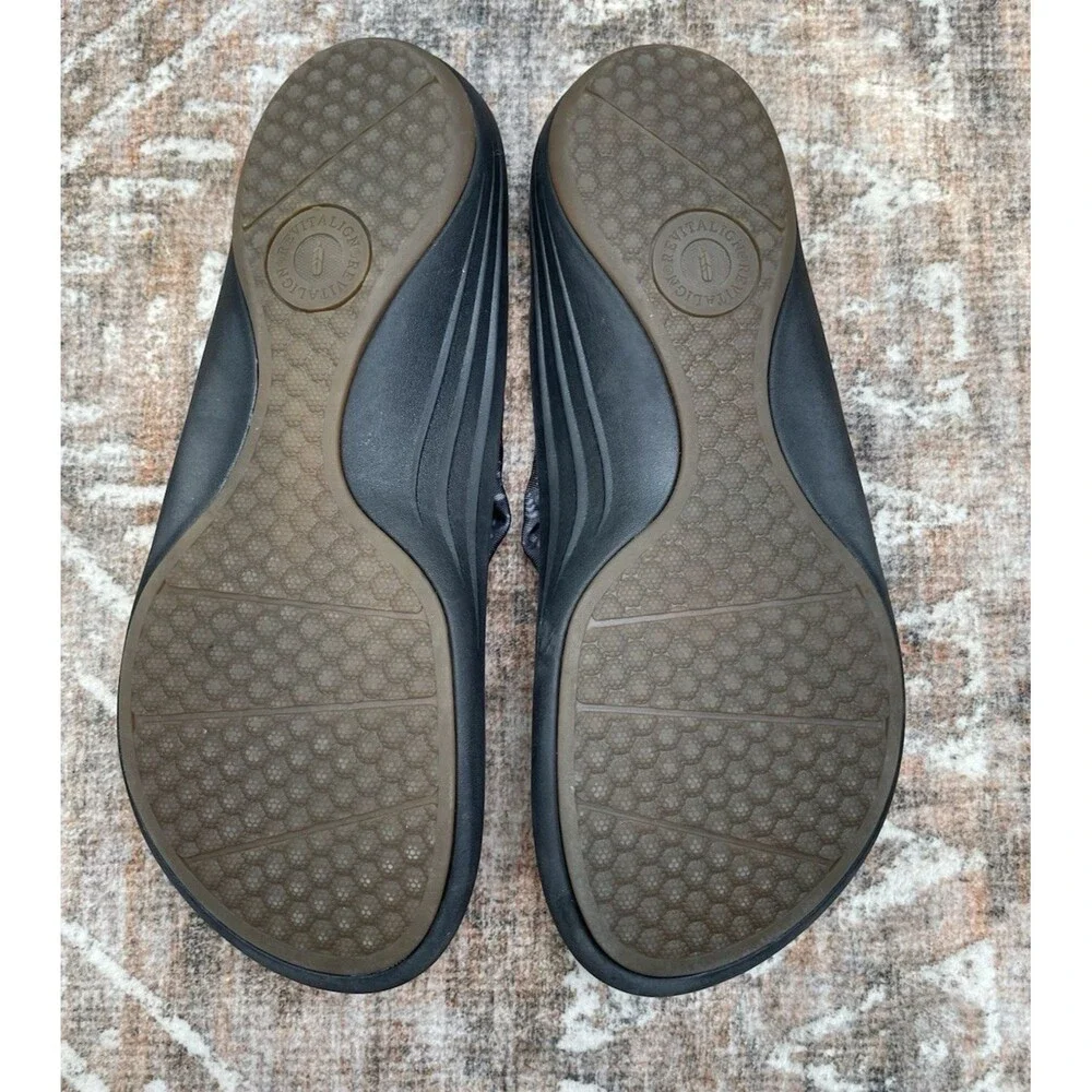 Comfort Recovery Orthotic Memory Foam Flip Flops Arch Support Revitalign US 11D